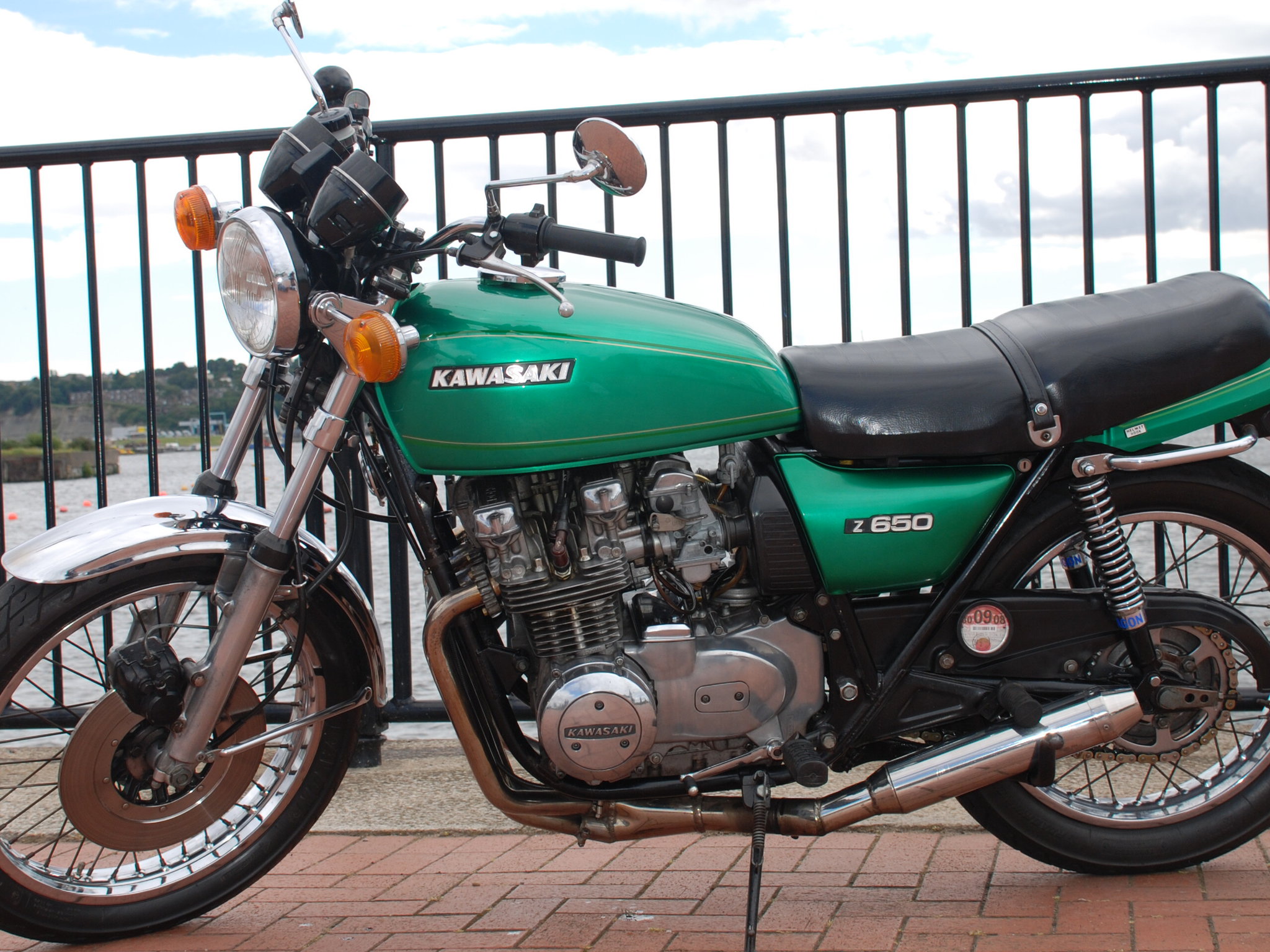 Kawasaki KZ650 Z650b1 1978 Scrambler