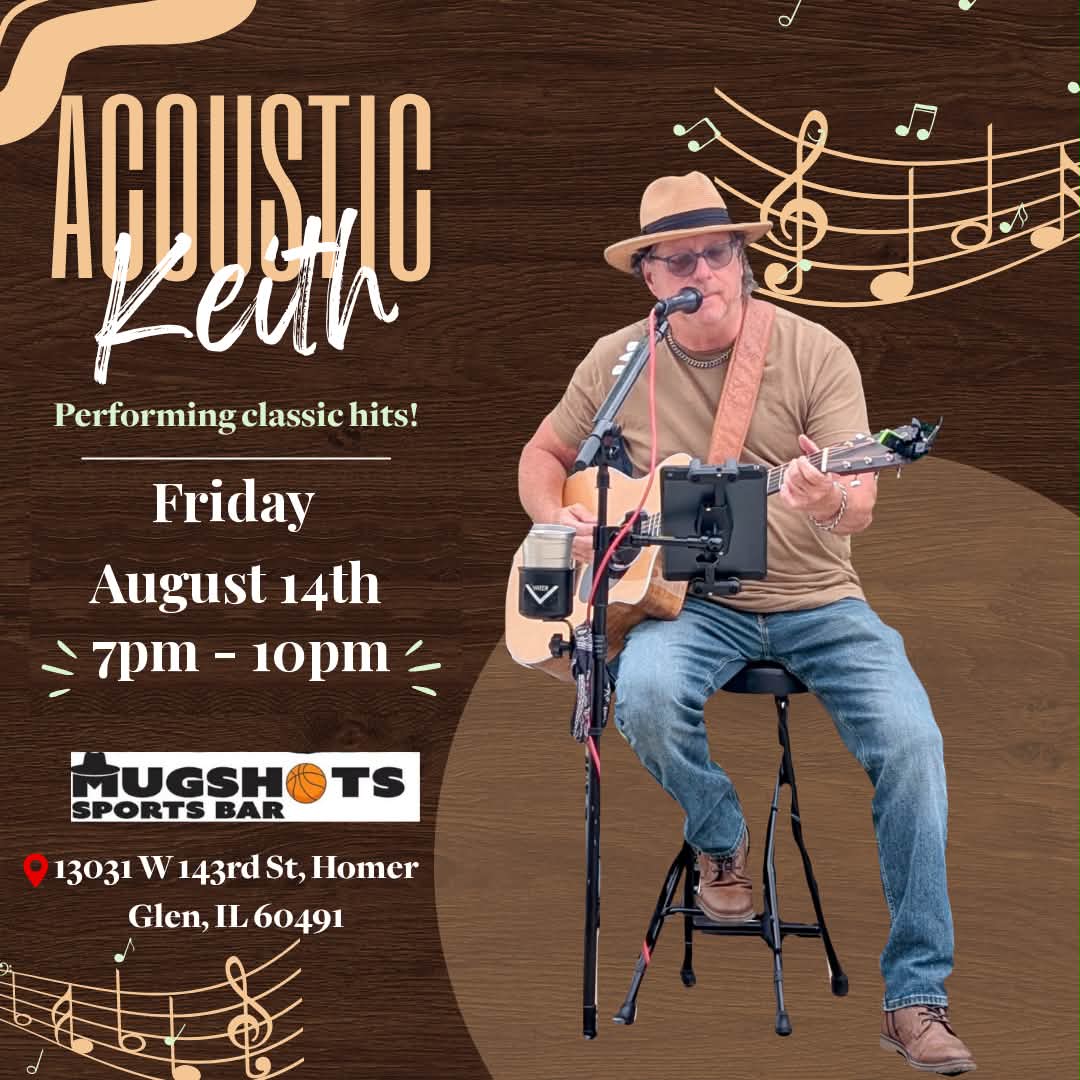 Our music lineup for this weekend at Mugshots. Friday. We have