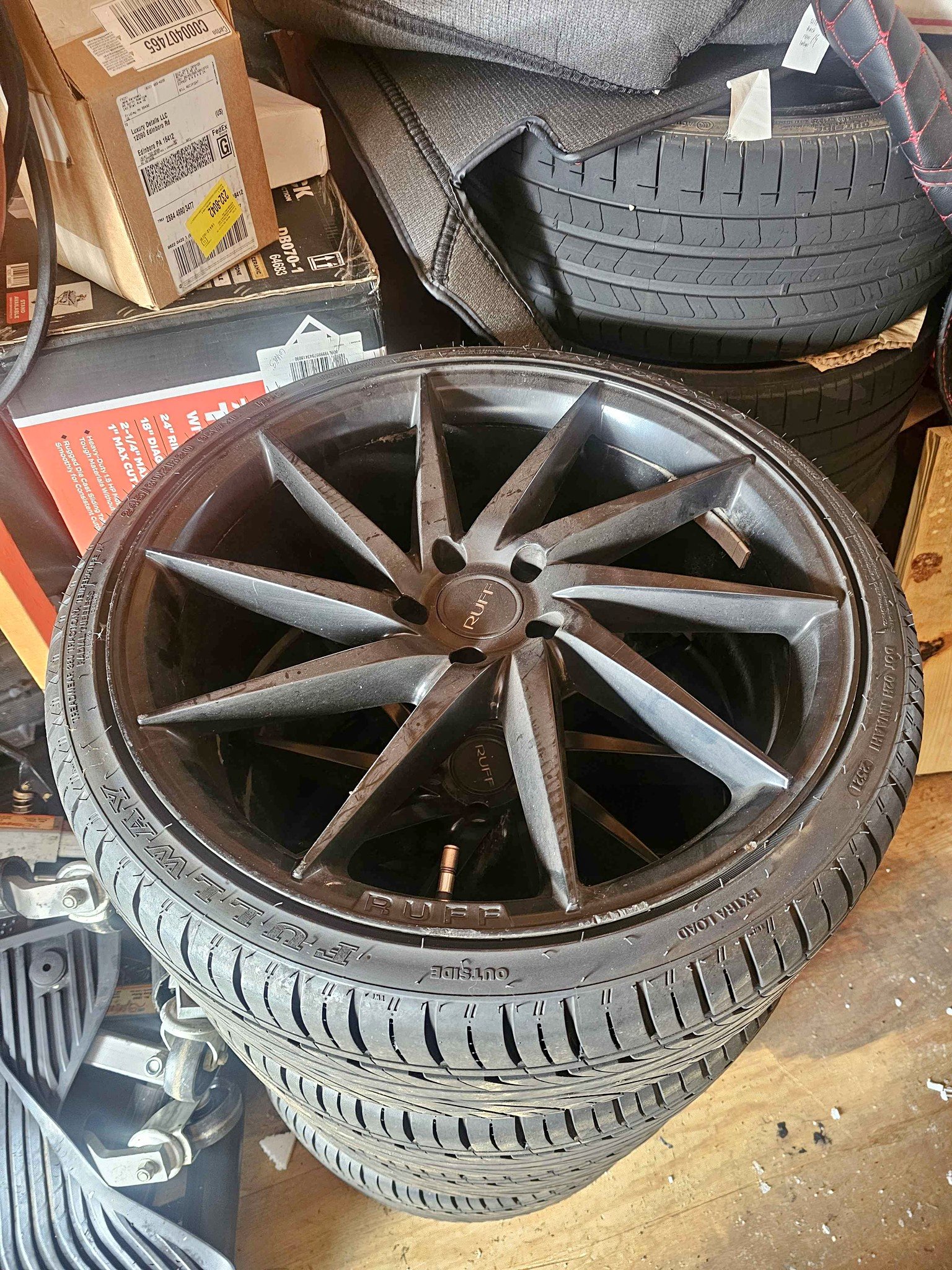 ruff racing 20 inch rims and tires - Car Wheels, Tires & Parts ...