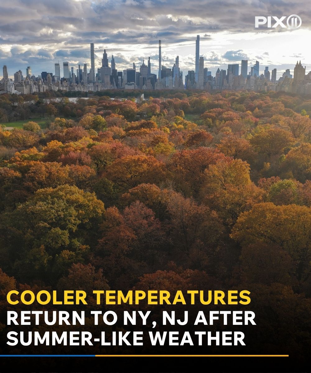 After a summer-like stretch, cooler temperatures are returning to