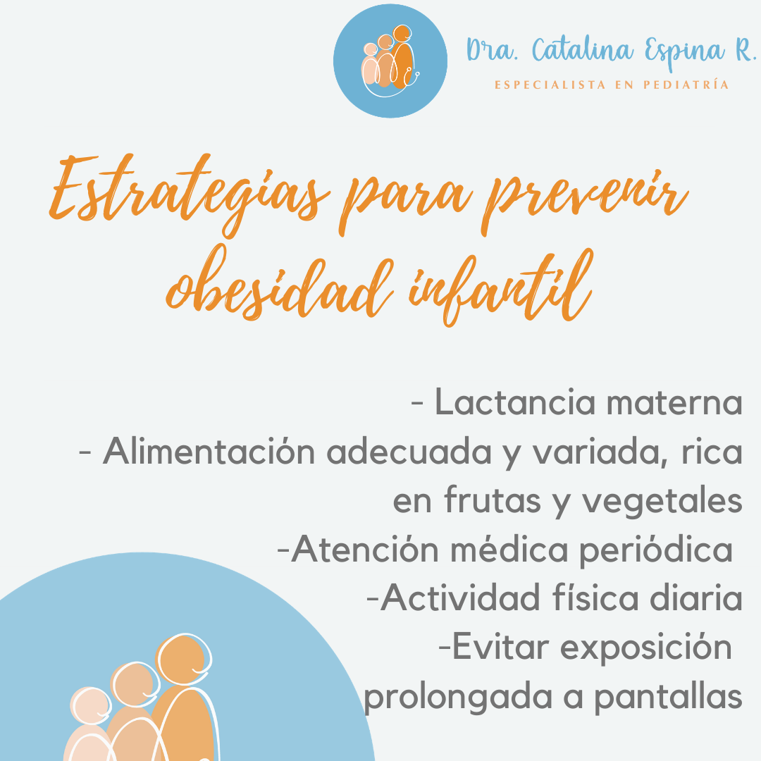 🛑 La obesidad... - Dra. Catalina Espina Rodas - Pediatra