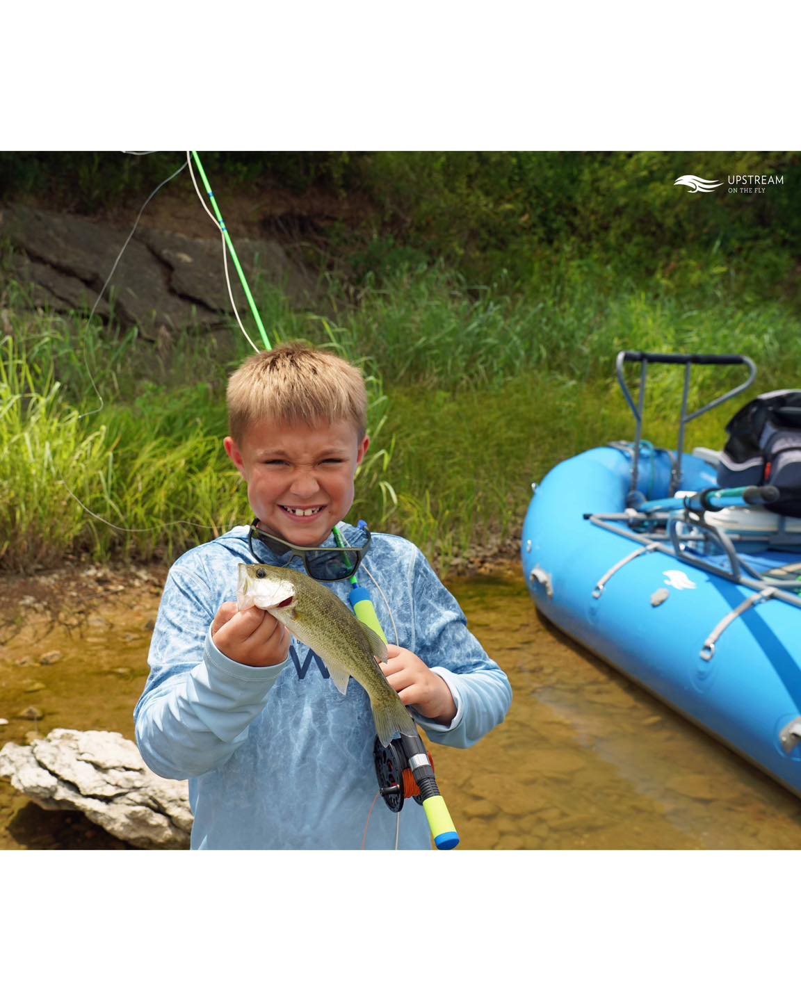 child fly fishing rod ProFISHiency Wild Spincast Combo The Gecko is the ultimate fishing tool for little guys and gals Proud dad moment. I'm so