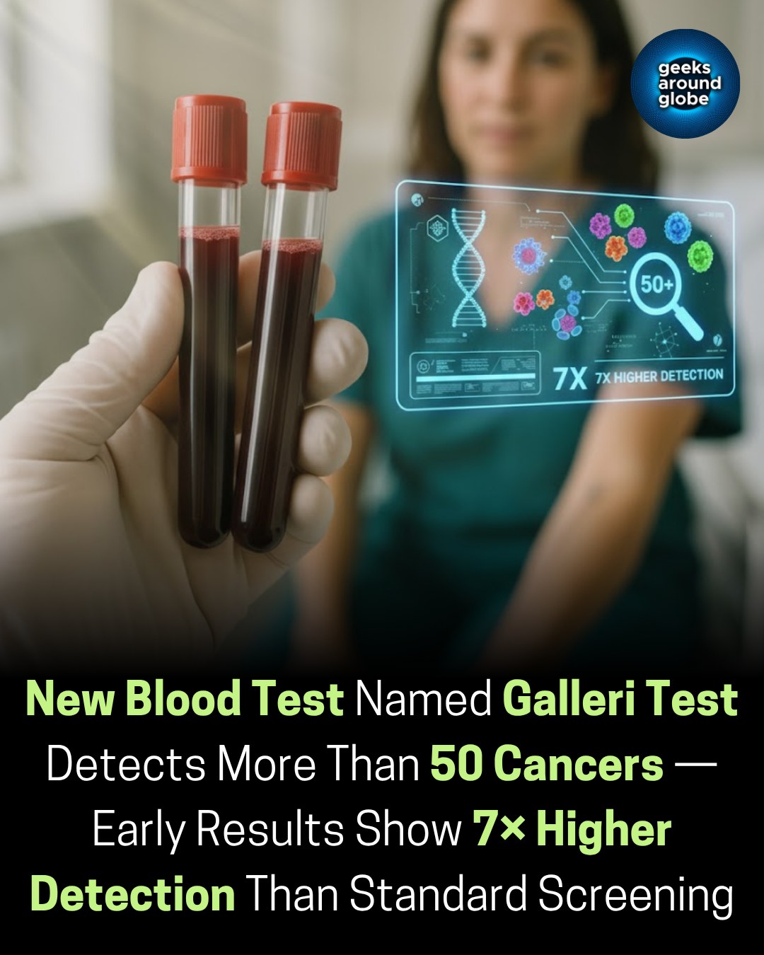 Geeks - A single drop of blood might soon reveal more than 50 types of ...