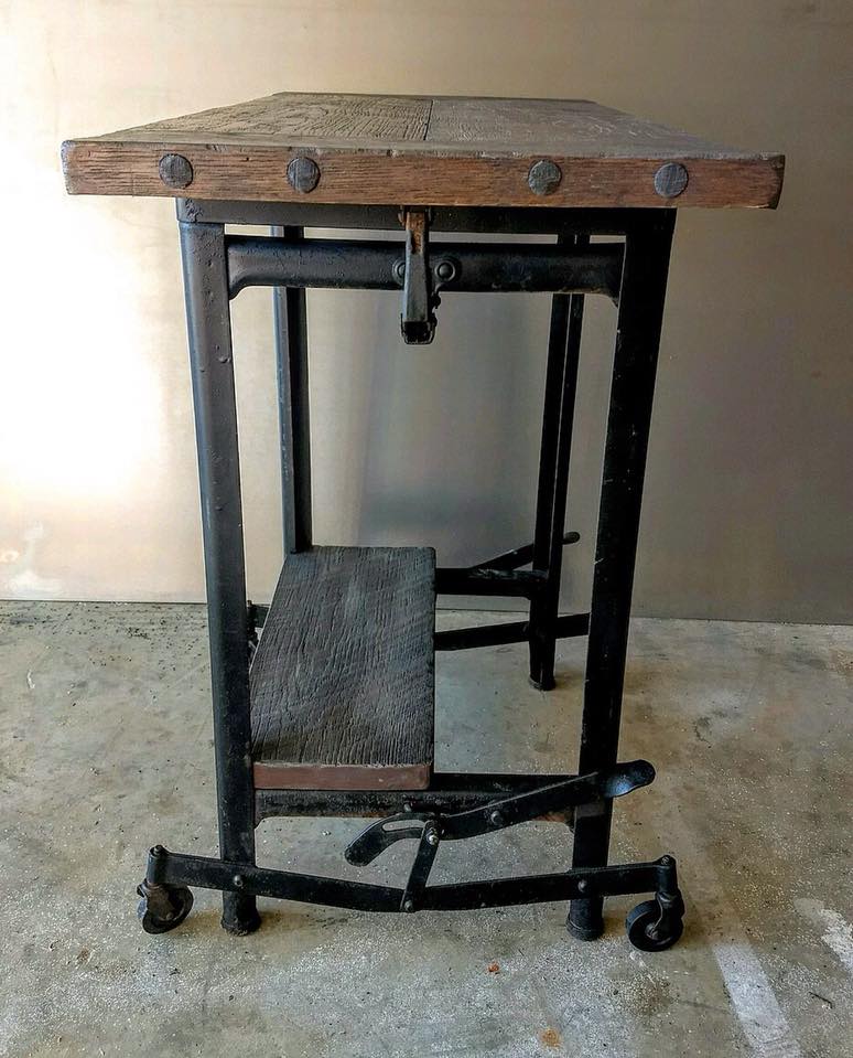 Vintage Typewriter Table Acquisition and Uses