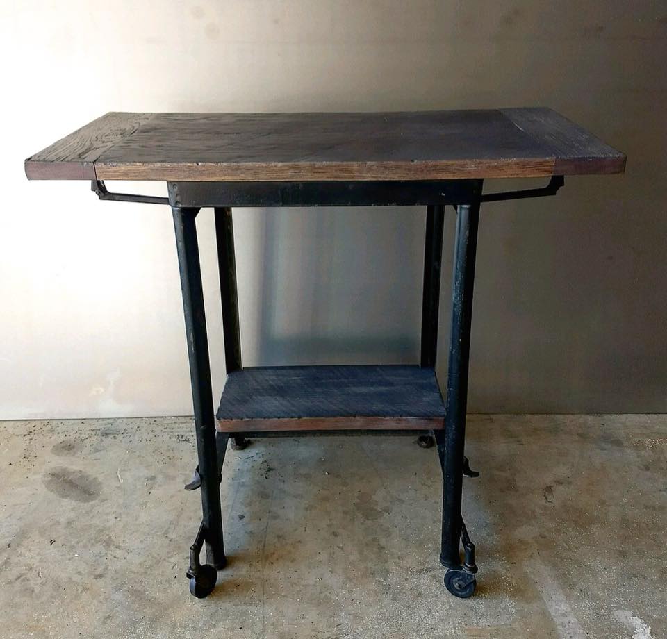 Vintage Typewriter Table Acquisition and Uses