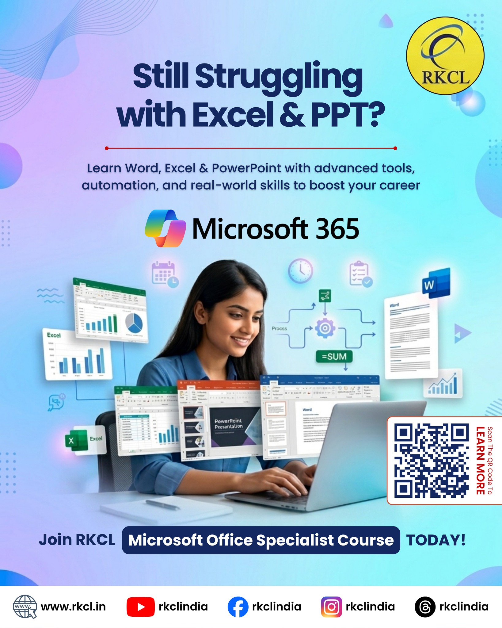 Still struggling with Excel, Word, or PowerPoint? It
