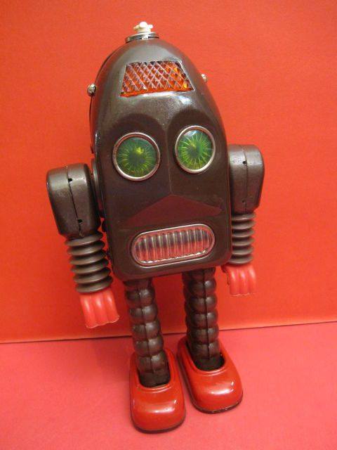 ROBOT ASAKUSA A1 , MADE IN JAPAN , 1968 THUNDER ROBOT
