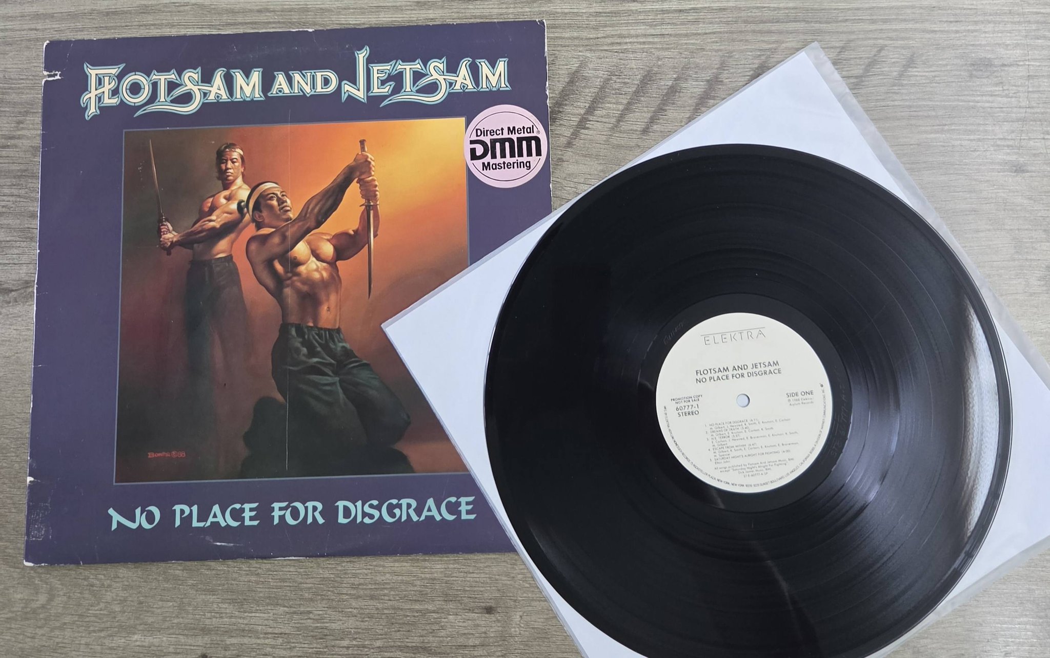 Rare Eric Clapton white label promo vinyl