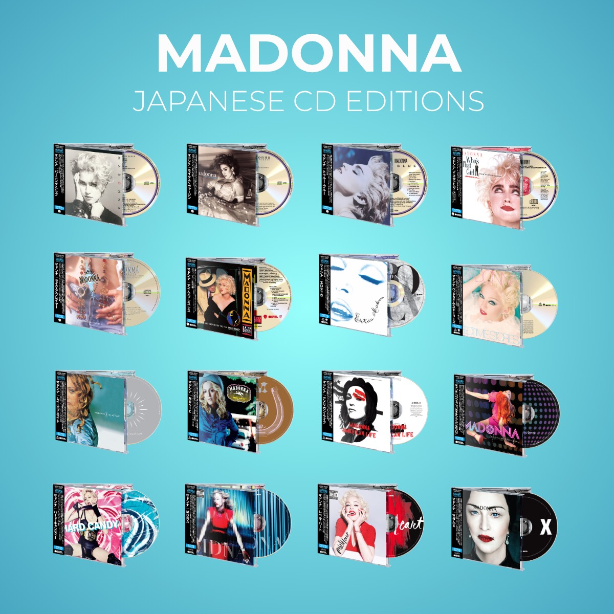K-POP 「Secret」の日本デビュー曲「Madonna」プロモCDとDVD Madonna