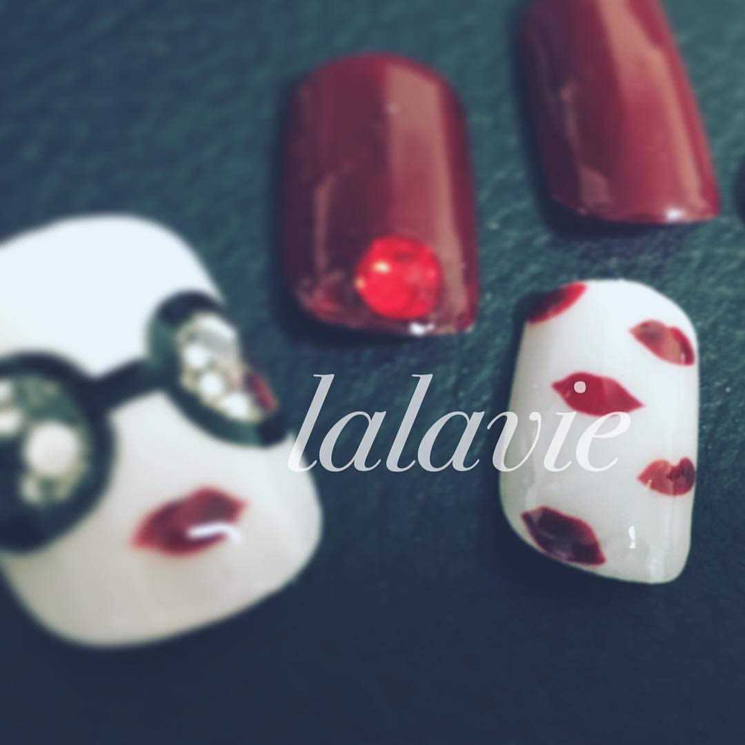 Lalavie 札幌フット ネイルサロン ララヴィー アリスアンドオリビア風 札幌ネイル Nail Newnail Naildesign Sapporonail Kawaii Happy Happynail Nailday Lalavie 北海道 ネイルアート ネイルデザイン ネイル Handnail アリスアンドオリビア ネイル