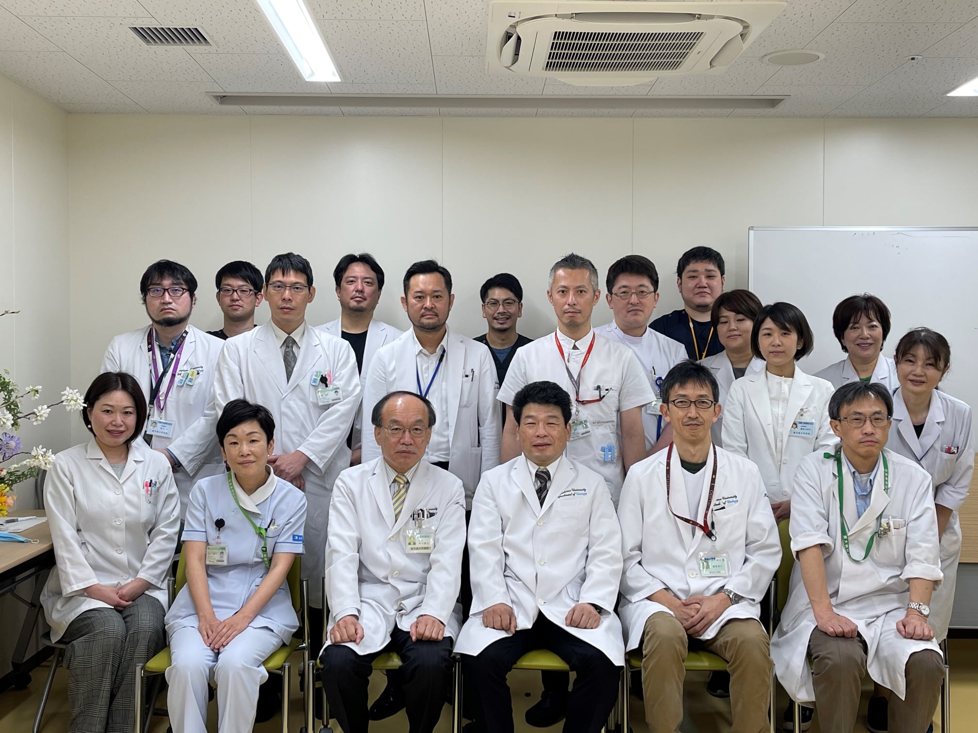 4月1日に辞令を受けて、鹿児島大学病院泌尿器科の教授に就任いたしまし