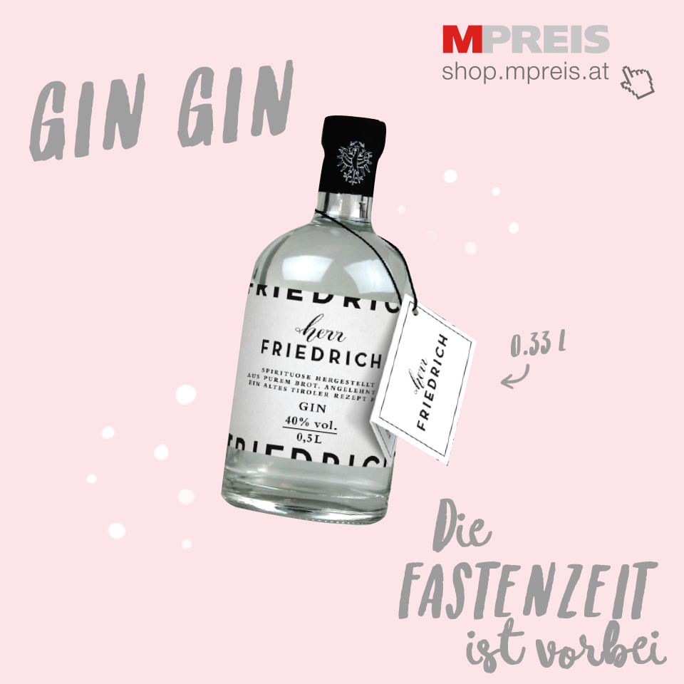 Mpreis Gewinnspiel Gin Gin Die Fastenzeit Ist Facebook