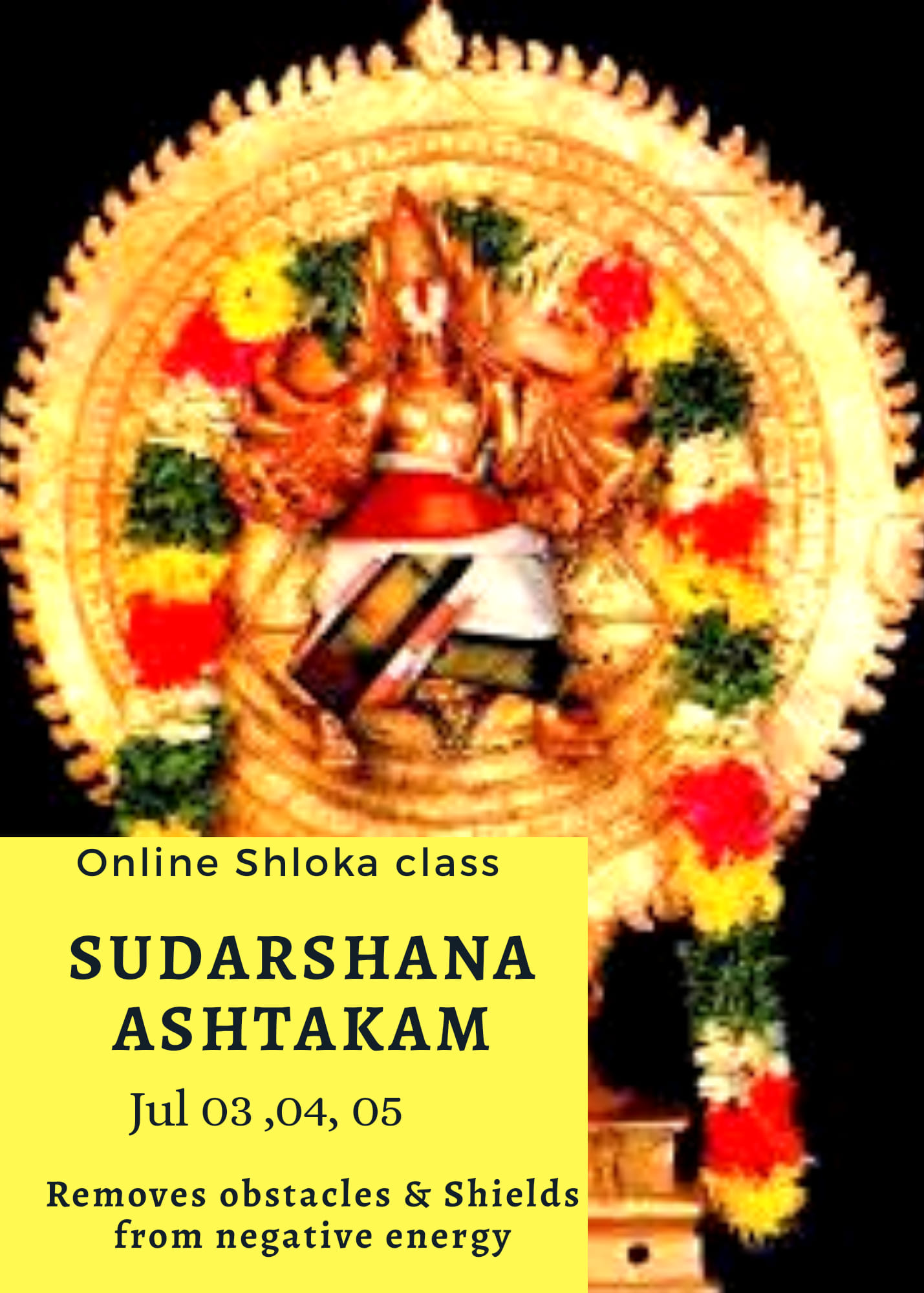 Shloka Learn Sri Sudarshana Ashtakam Facebook Iti shri sudarshana ashtakam samaptam kavitarkiksinghaay kalyaangunshaline shrimad venkateshaye vedantgurve namah : facebook