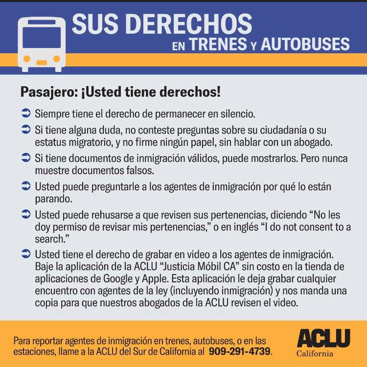 Know Your Rights on Trains and... - Employee Rights Center