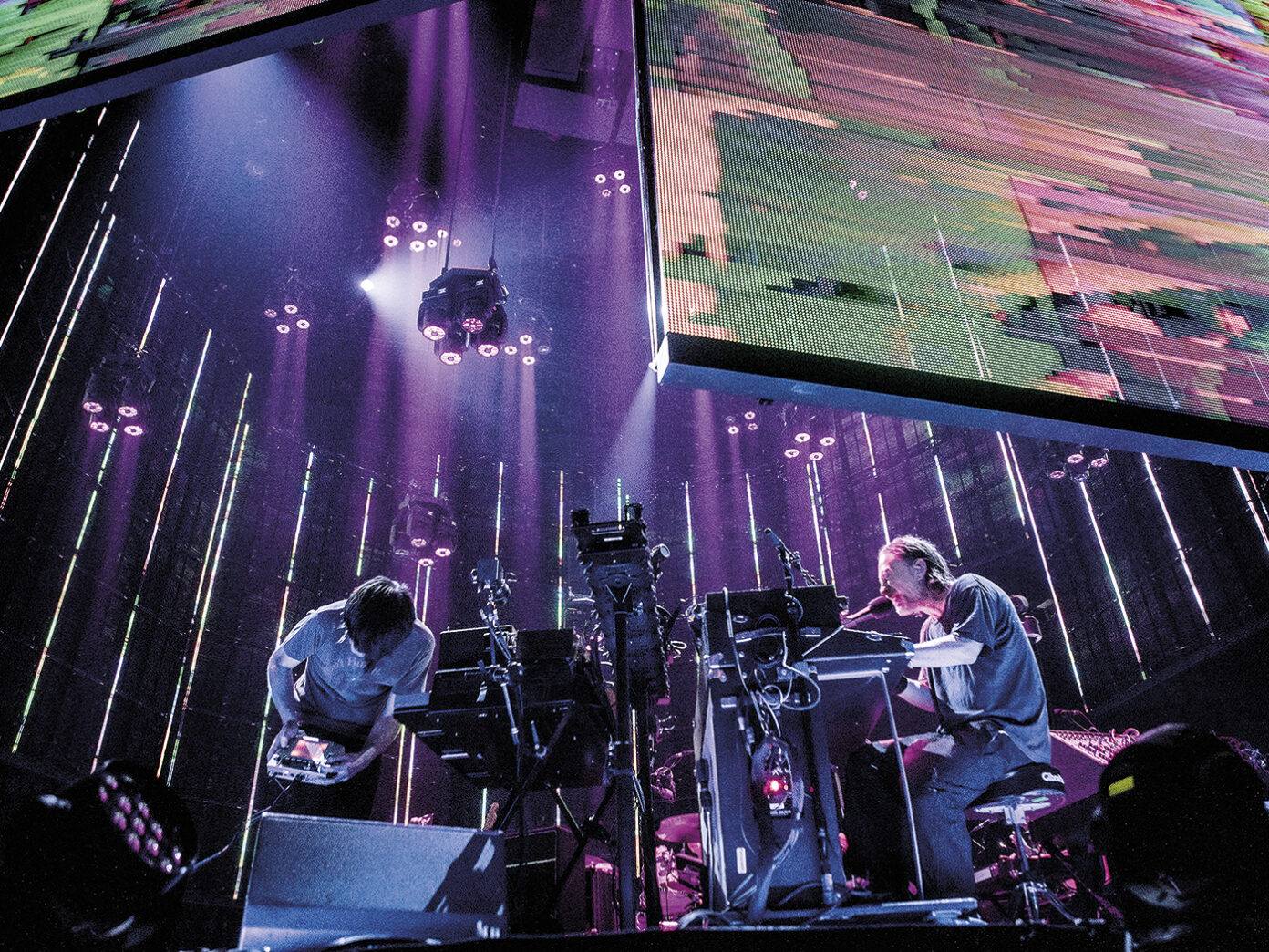 Kyle - Radiohead took the O2 stage for their first UK show in years ...