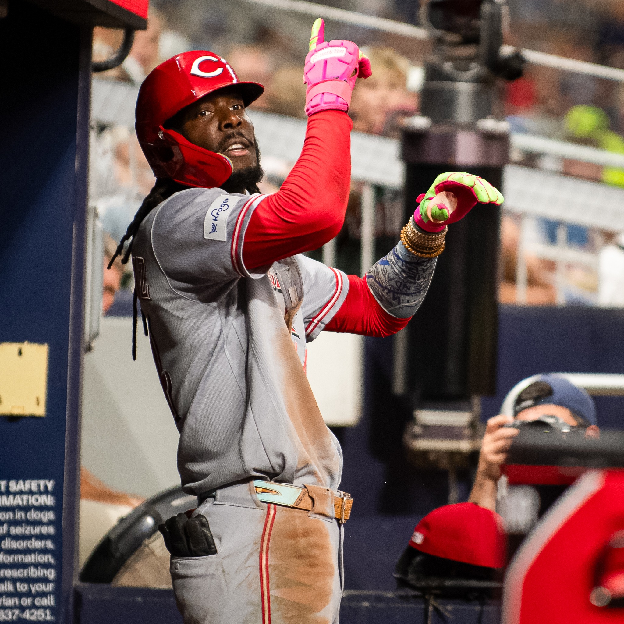Cincinnati - Barry Larkin's No. 11 jersey is among the most iconic