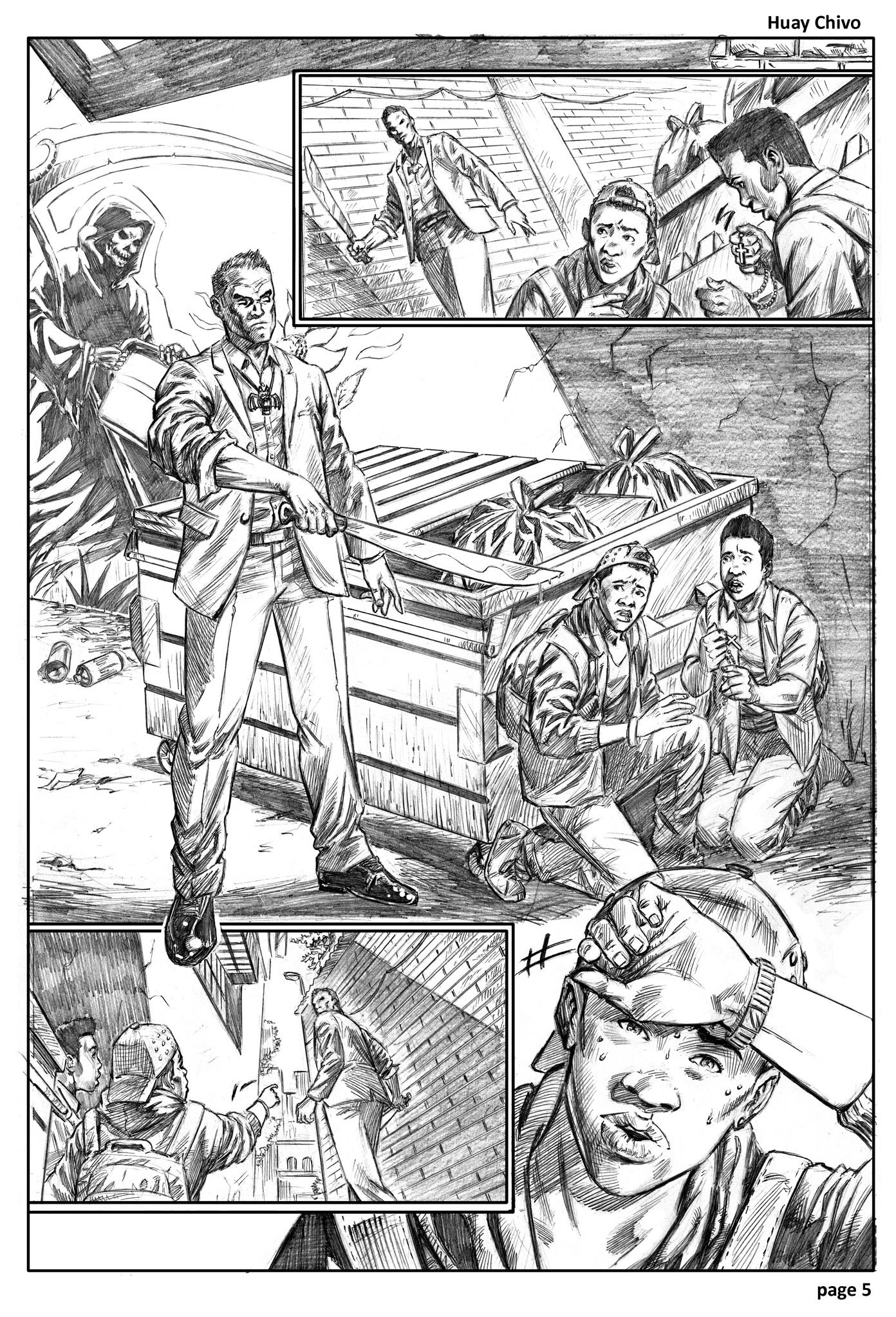 DDS Art World - A pencil page from a comic back up story... | Facebook