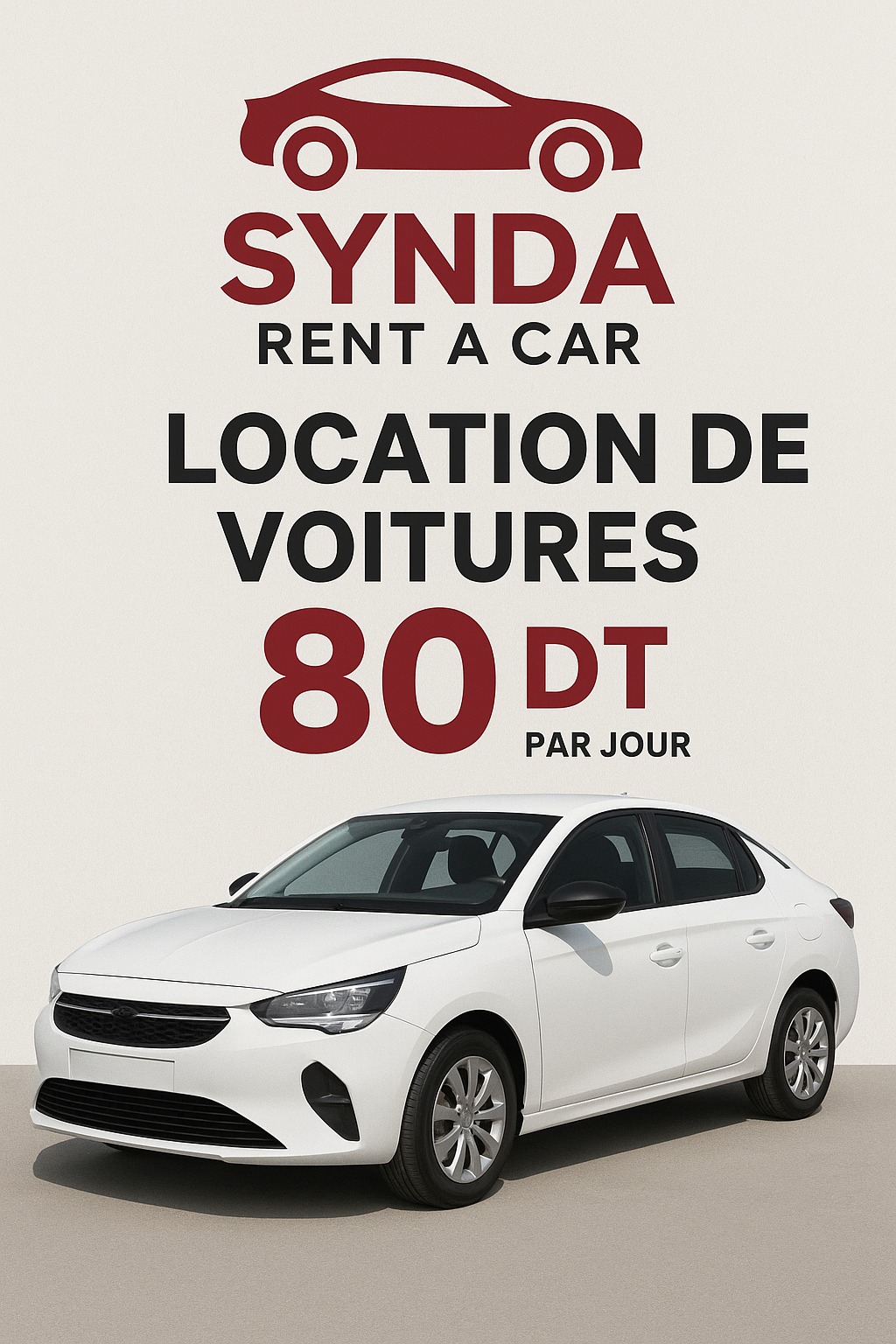 Synda - Location de Voitures Tunisie | Tunis-Ville