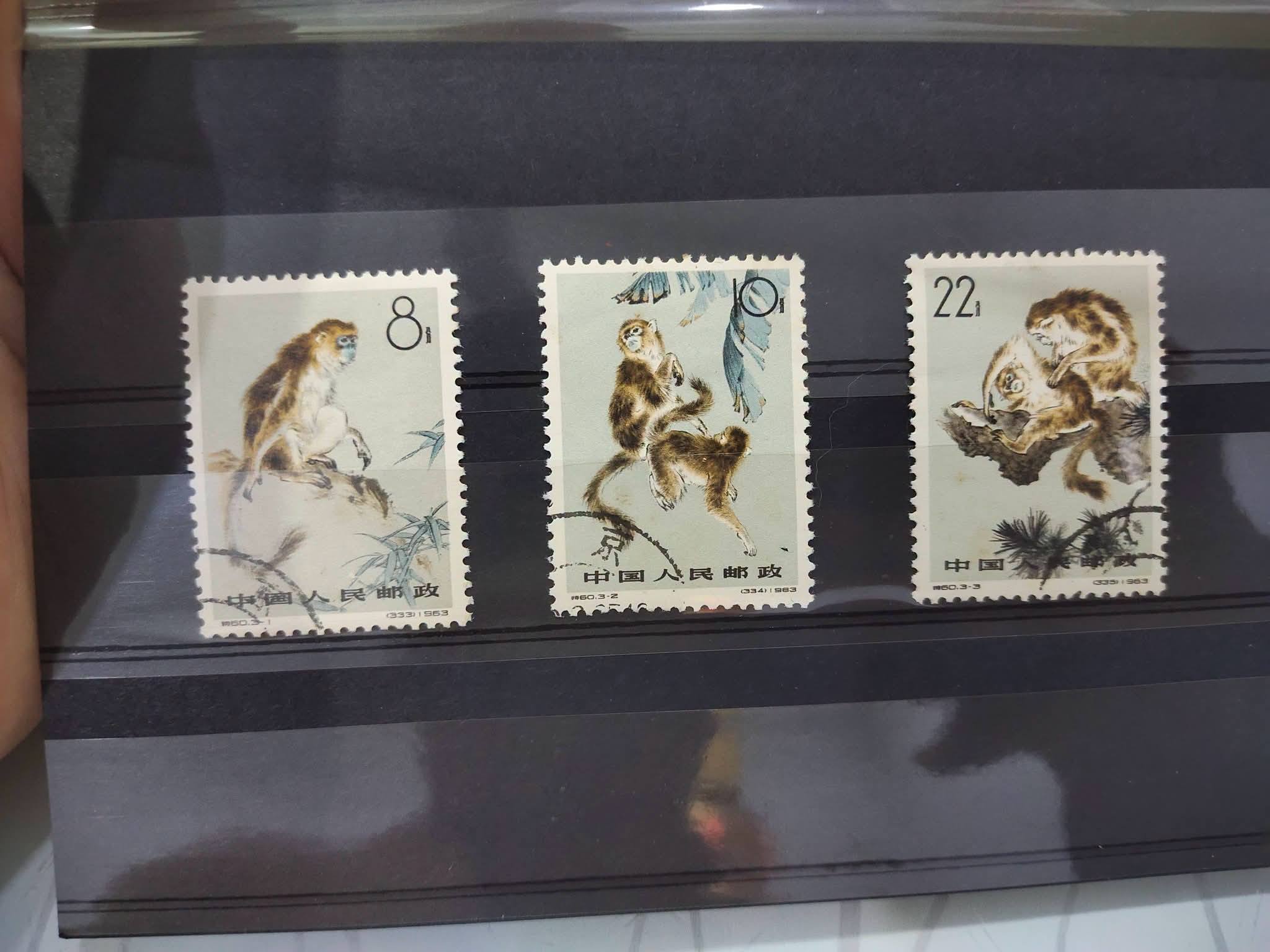 中国邮票（特60-全套3枚） 1963年RM35