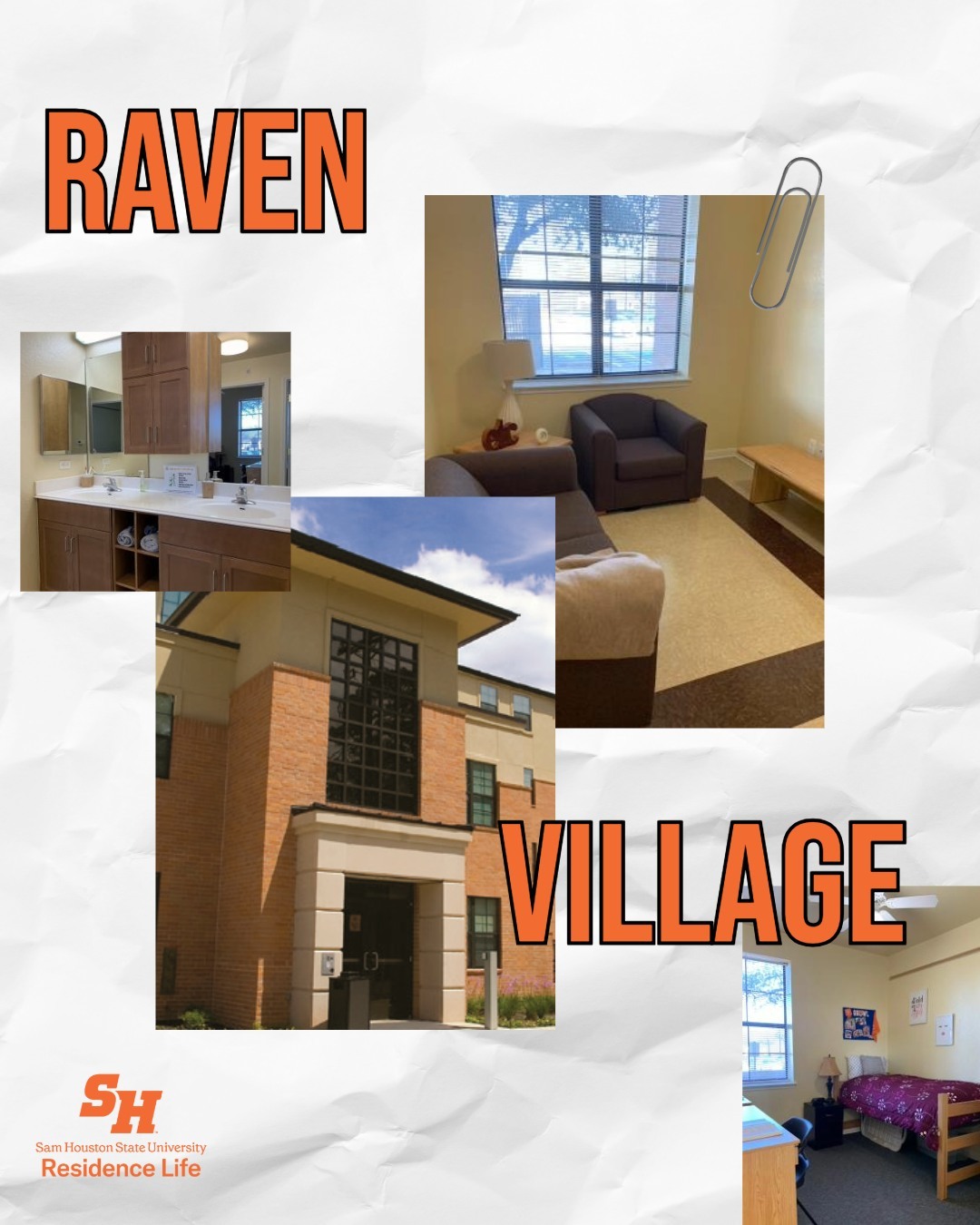RESIDENCE HALL SPOTLIGHT: 🔦 Raven... - SHSU Residence Life | Facebook