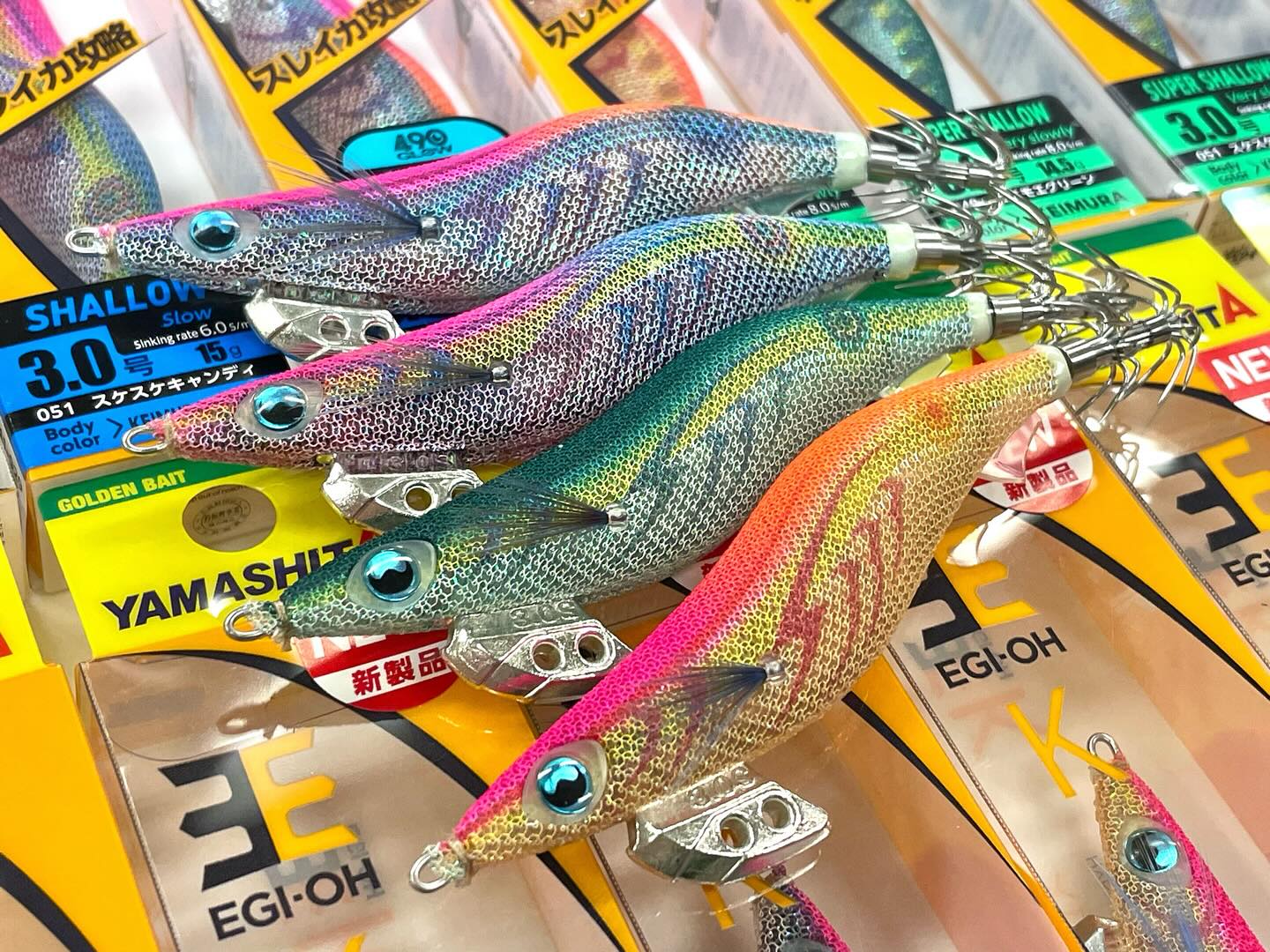 2025 NEW COLOR YAMASHITA 【EGI王K 3.0S/3.0SS】 エギ王Kの釣れ釣れ 