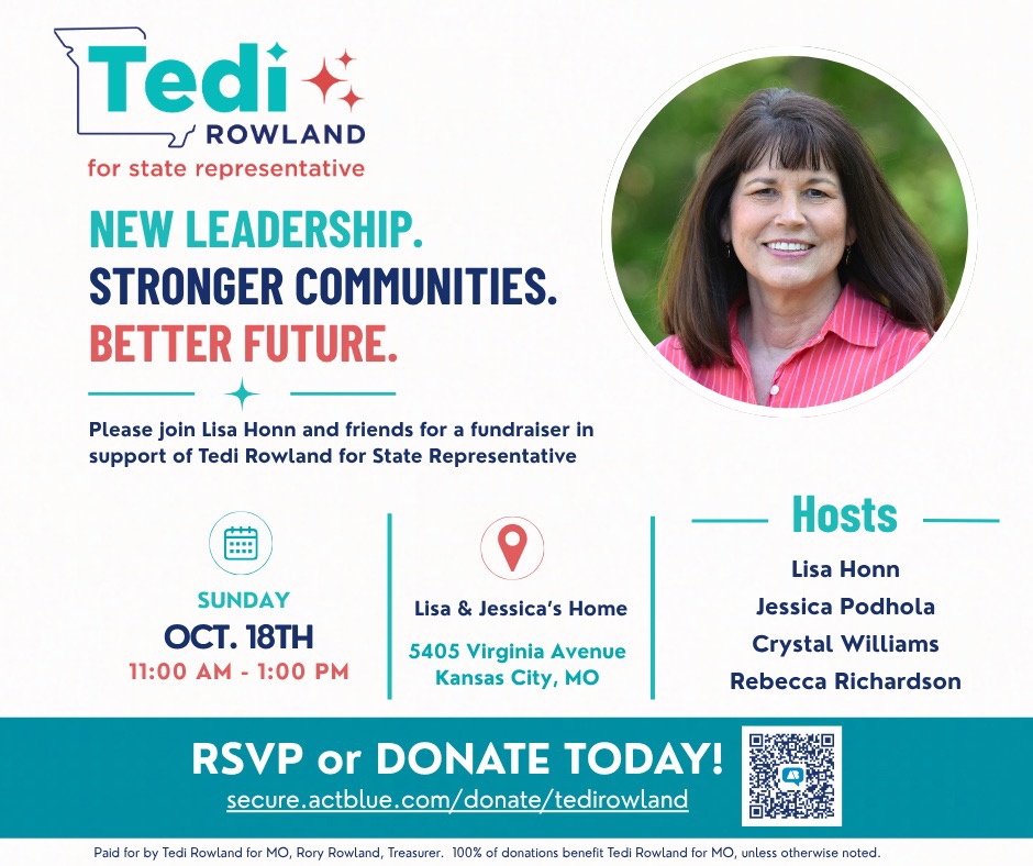 Fundraiser for Tedi Rowland for State Representative