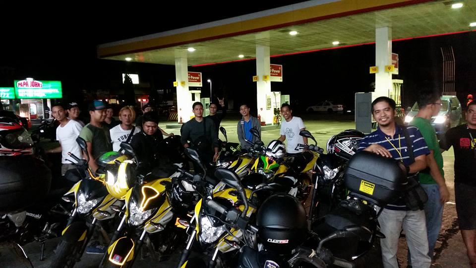 tambay night... - Philippine Pulsar Riders Club 2015 inc.