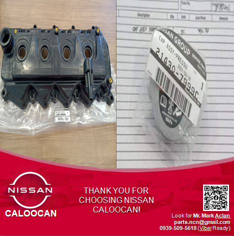 Picked up by client : Valve... - Nissan Parts by Mark Aclan