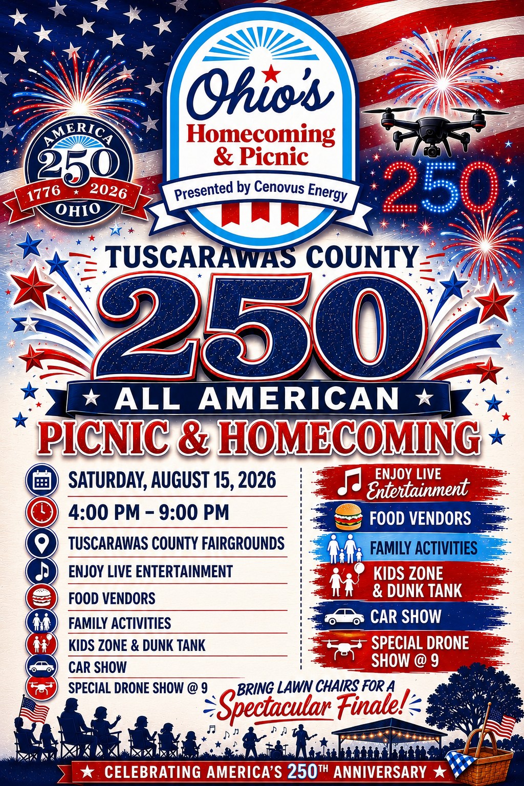 Tuscarawas County's 250th Anniversary All American Picnic