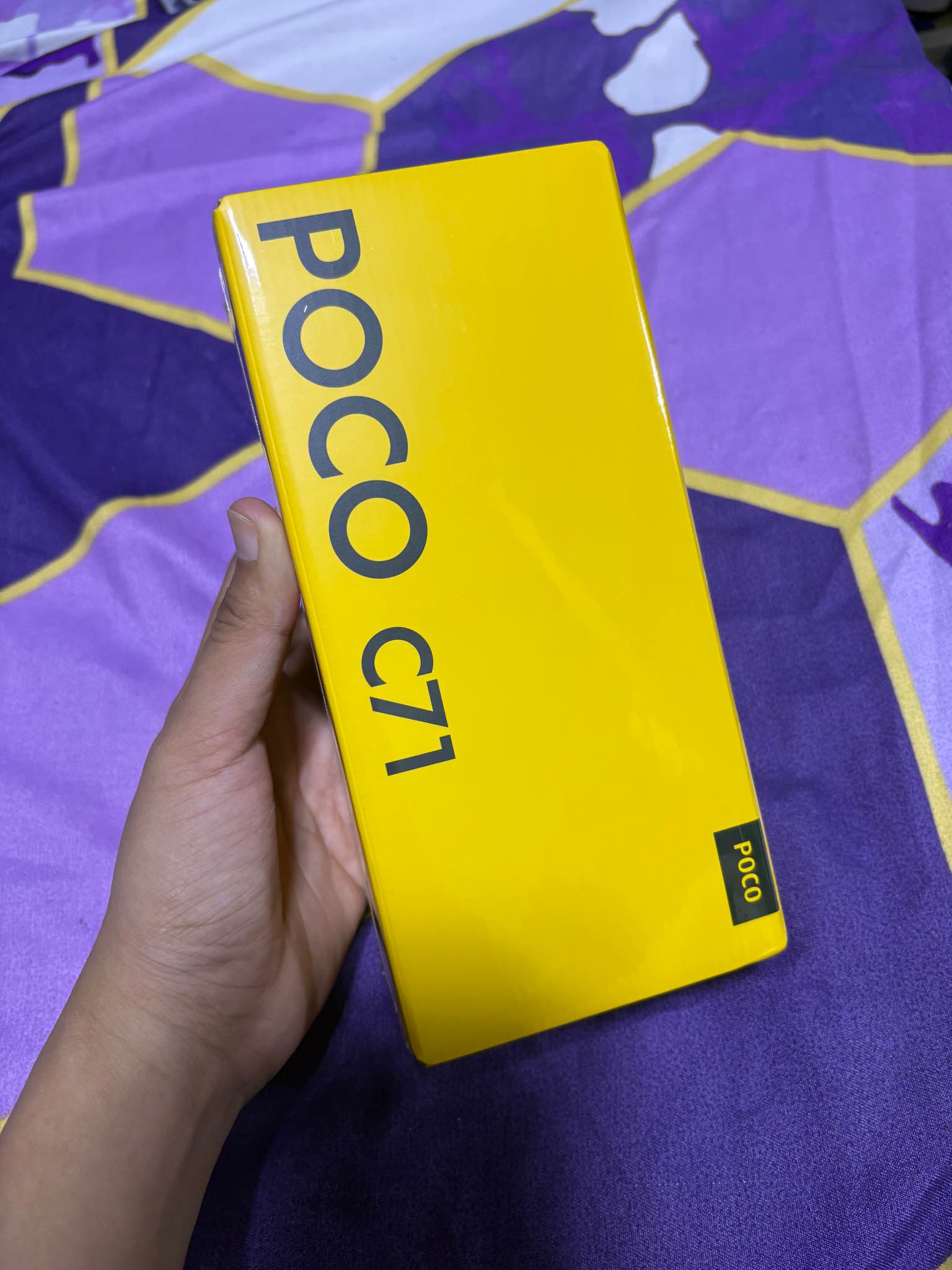 FOR SALE POCO C71 With receipt Black 3gb ram 64gb rom BRAND NEW