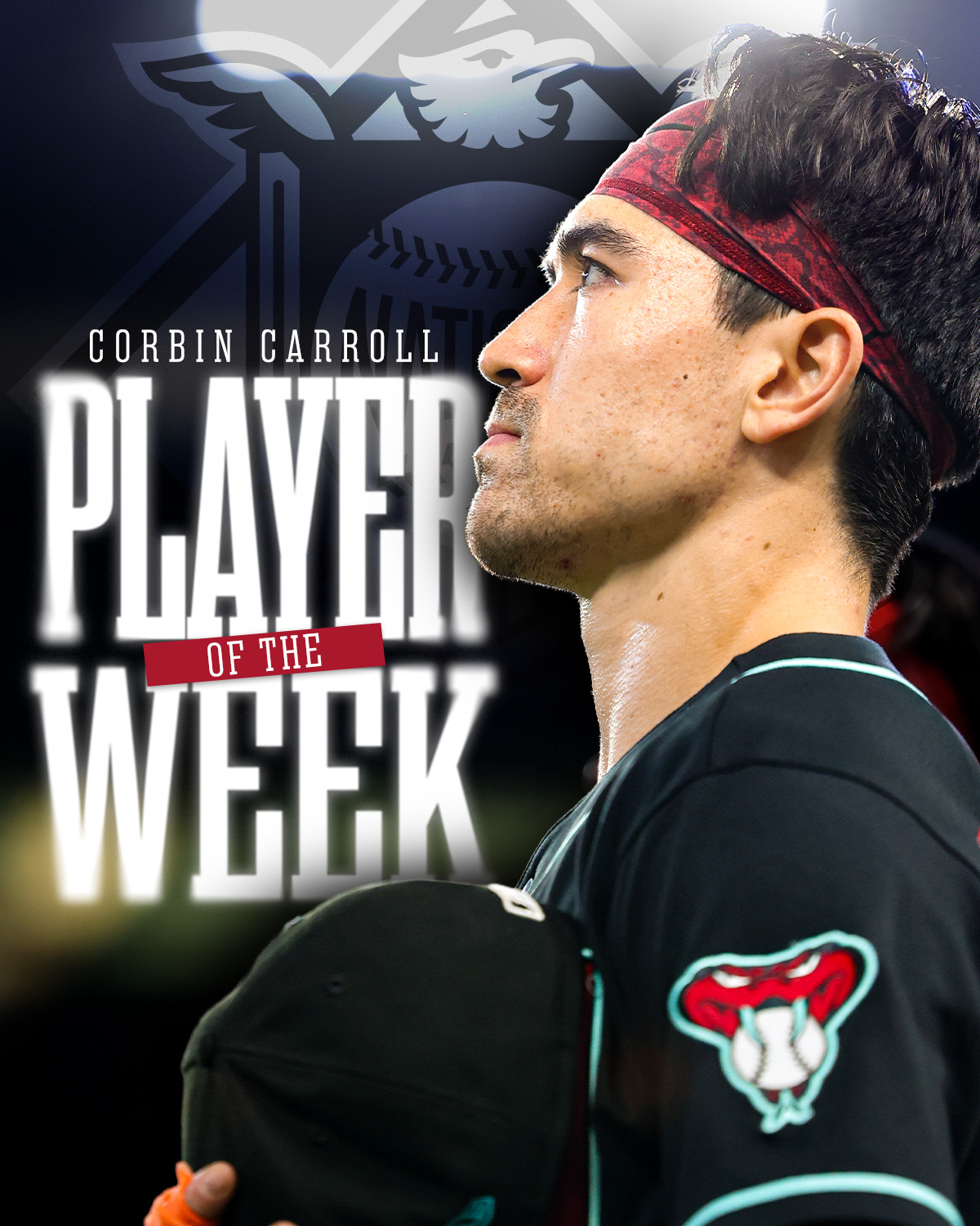 Corbin Carroll is your National League Player of the Week!
