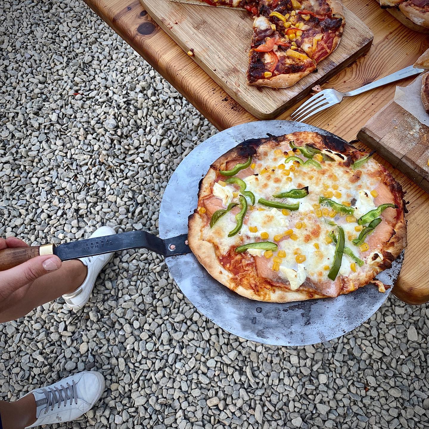 The Mall Forge - The Pizza Paddle Prototype had a baptism...