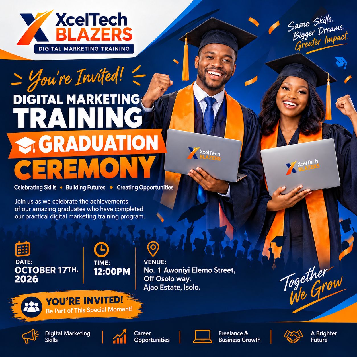 Digital Marketing Training Graduation Ceremony + Digital Sales System ...