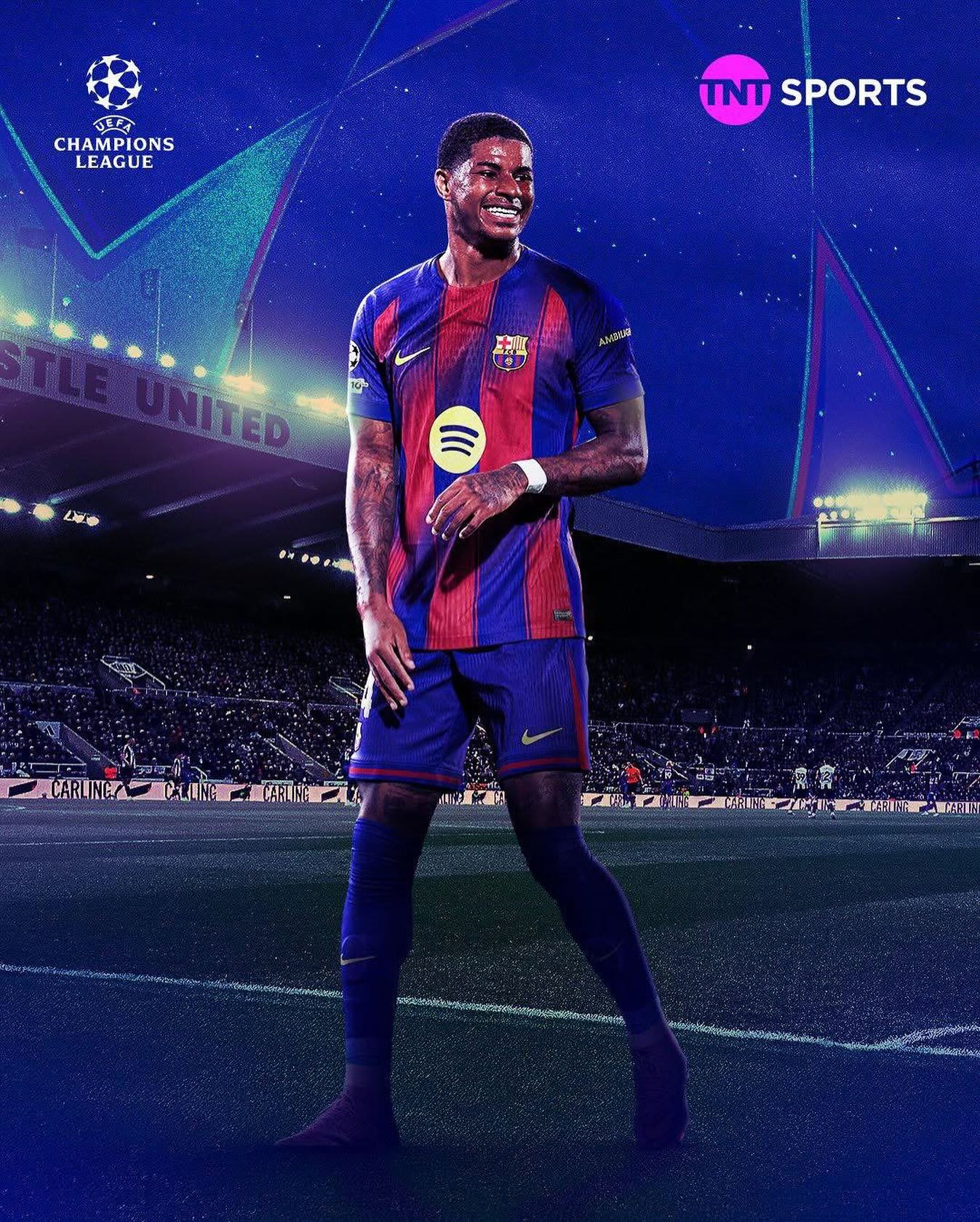 MARCUS RASHFORD SCORES HIS FIRST GOAL FOR BARCELONA! ⚽