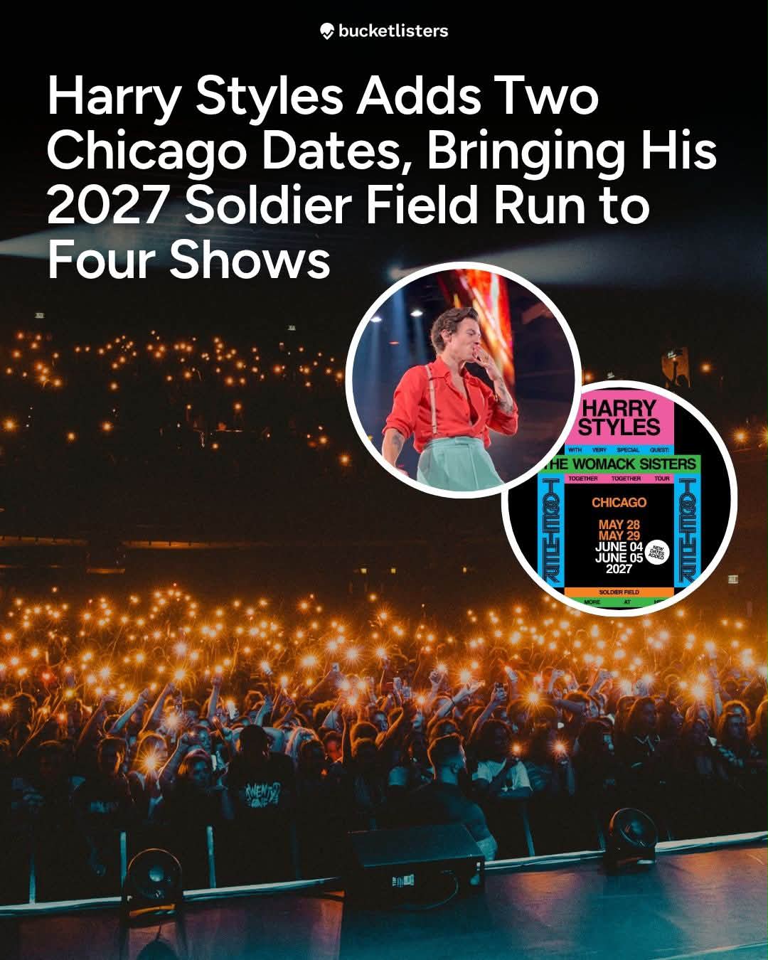 WAIT WHAT?! 🪩 Hazza just added TWO more Chicago shows at Soldier