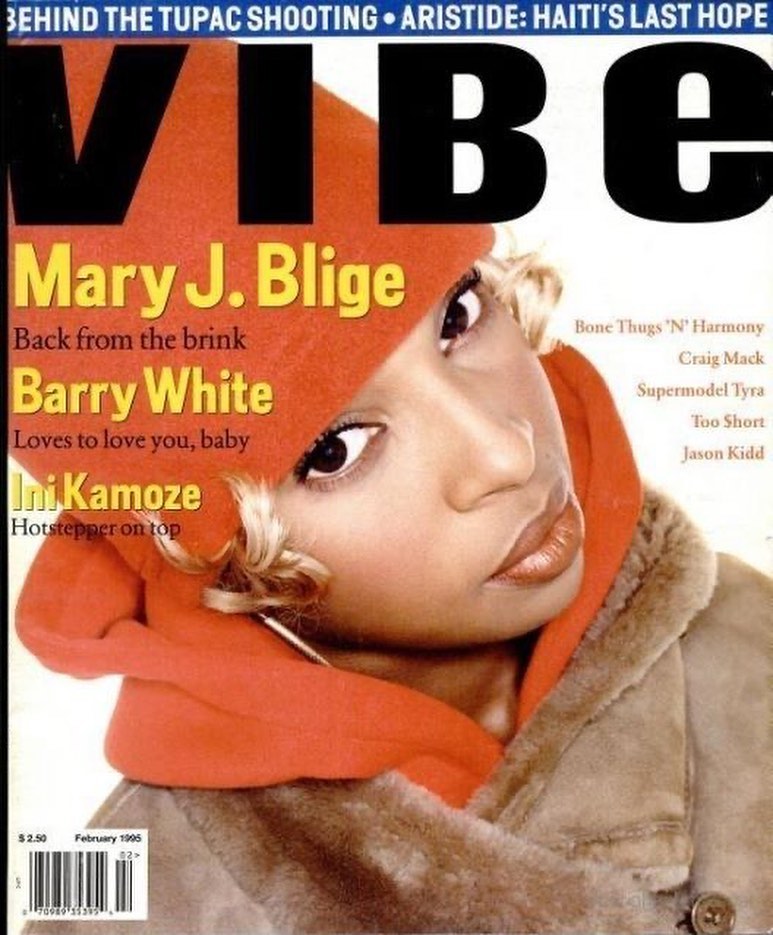 Guess who?🗞️ VIBE Magazine cover February 1995 Which jam was