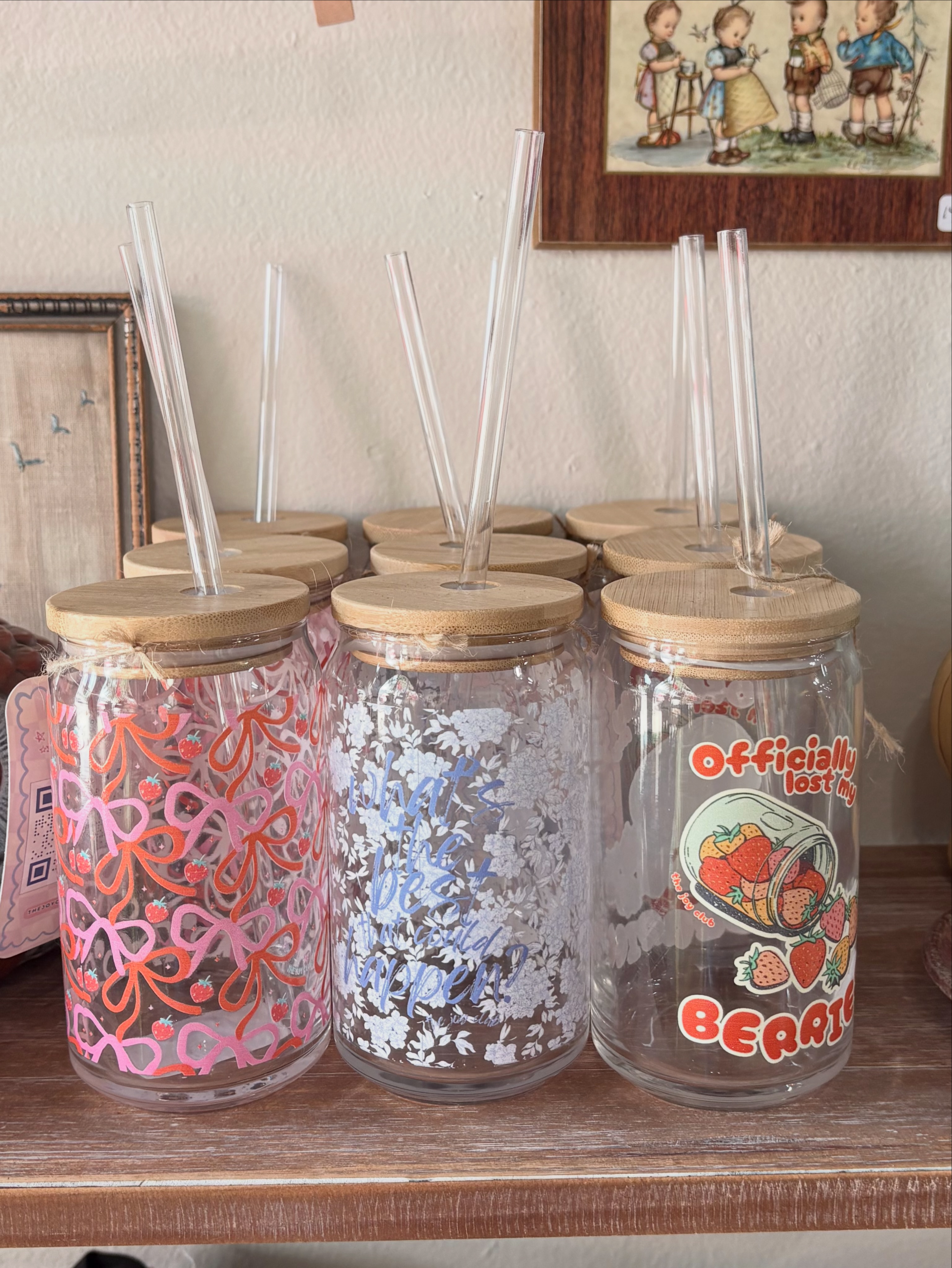 Vintage boutique inventory from Strawberry Festival