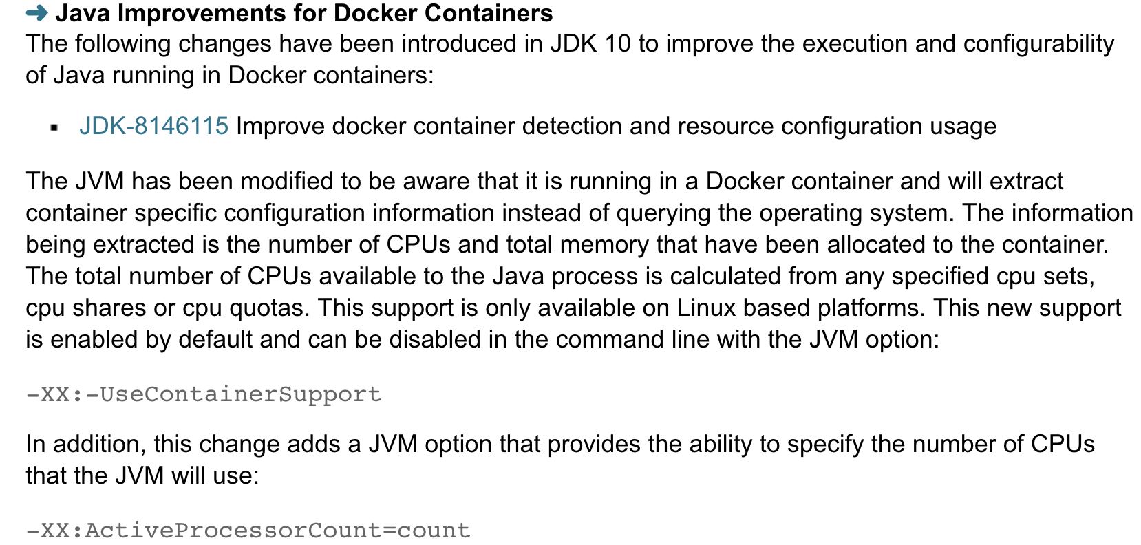 JCConf.tw - #JVM 冷知識！Java 8 在哪一版後才開始知道 (#Docker) Container 的存在呢？換句話說，就是 ...