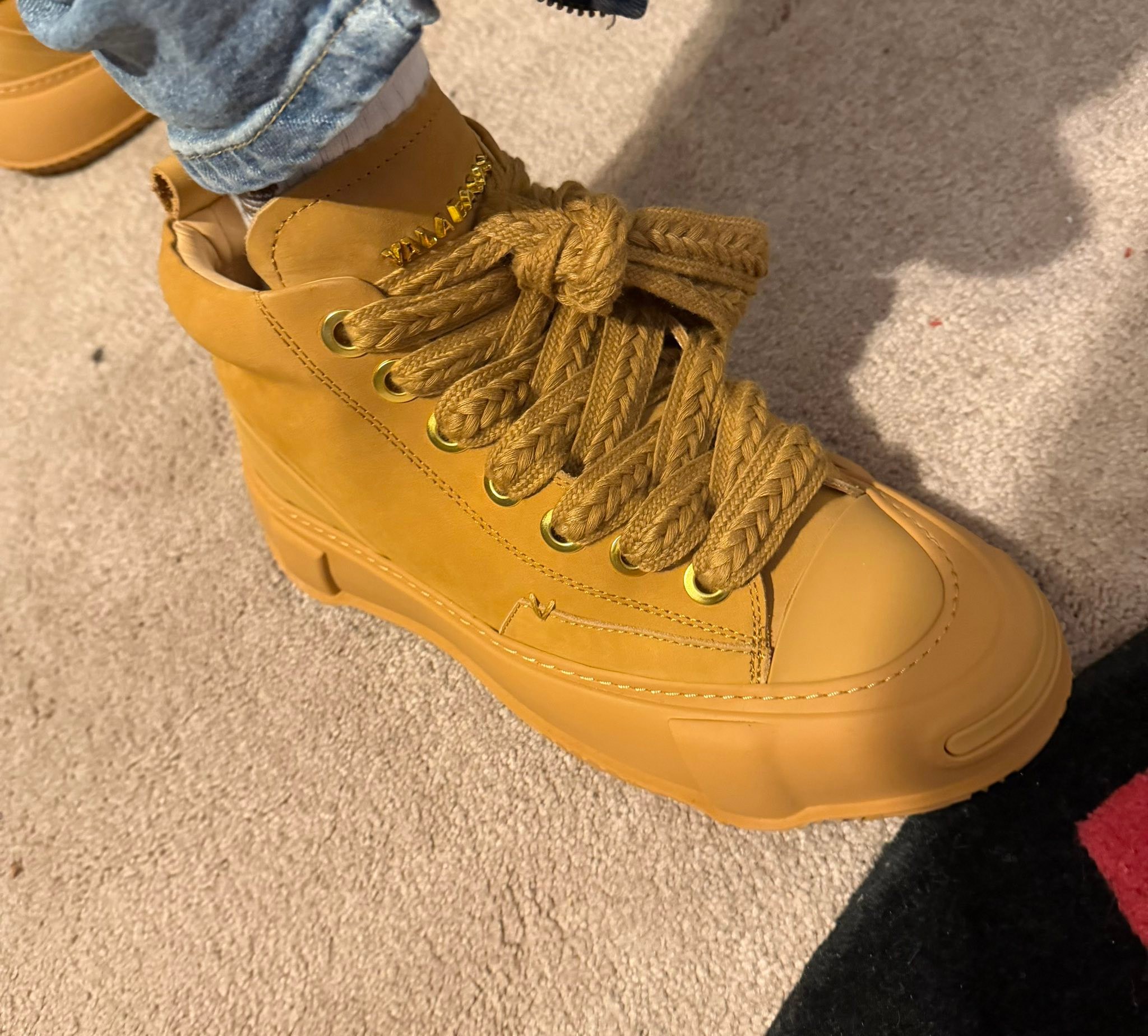 Valabasas Vision Leather 200 High Wheat sneaker review