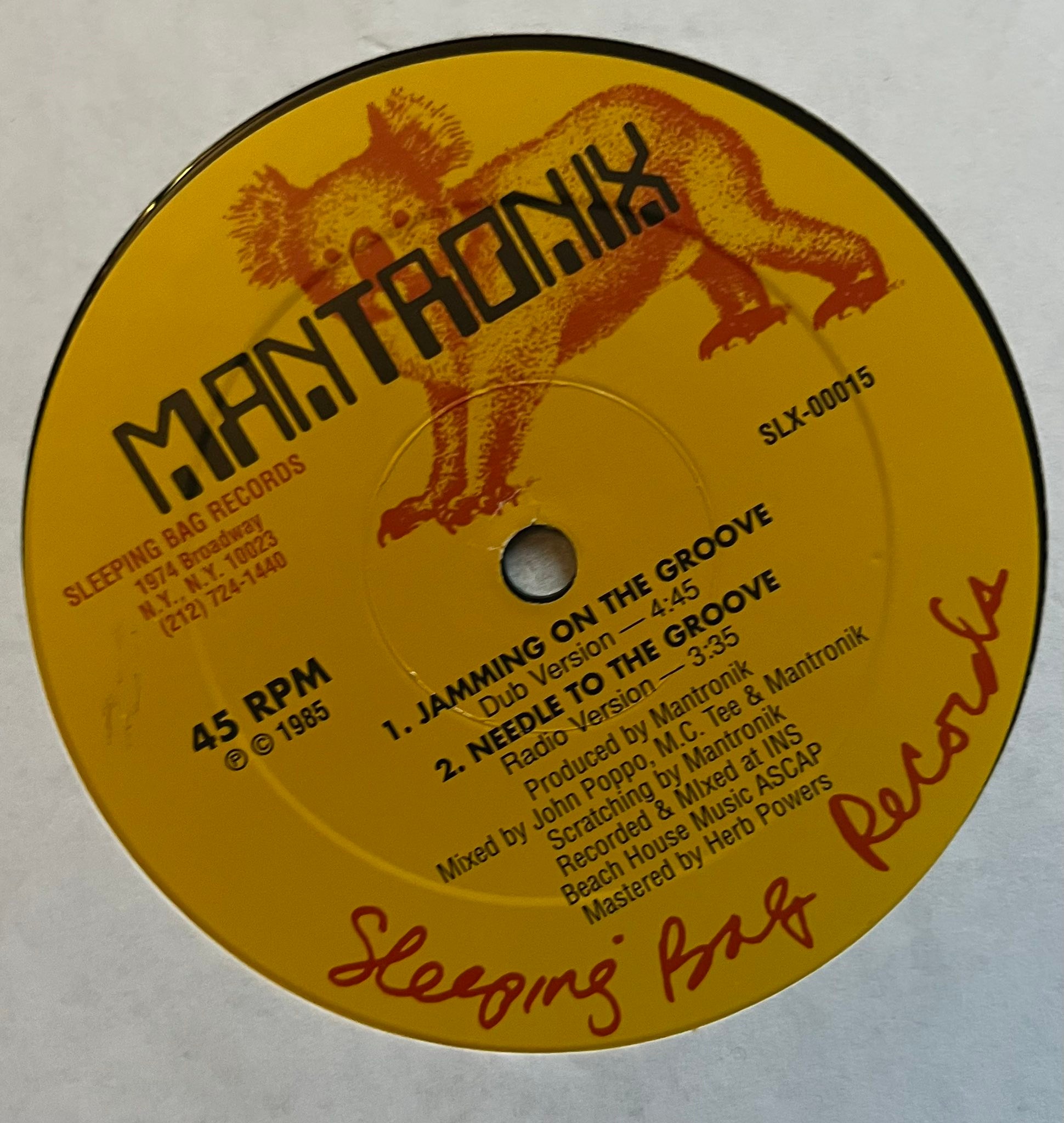 新品 At  With The Groove box / レコード Mantronix Needle to the Groove Sleeping Bag Records, US, 1985