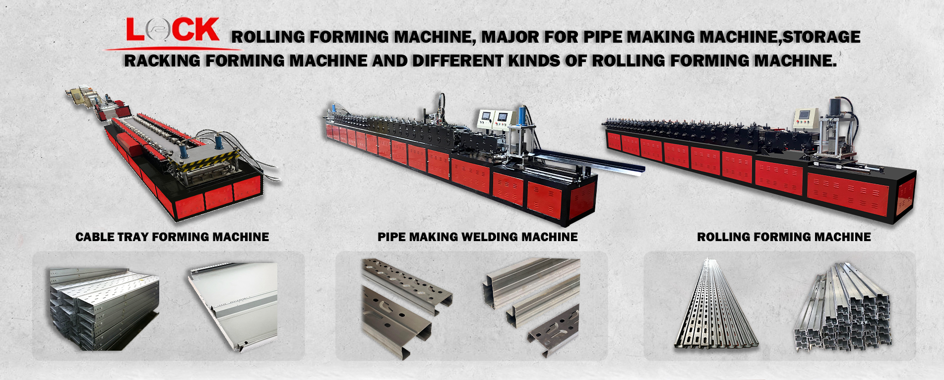 LOCK rolling machine | Foshan