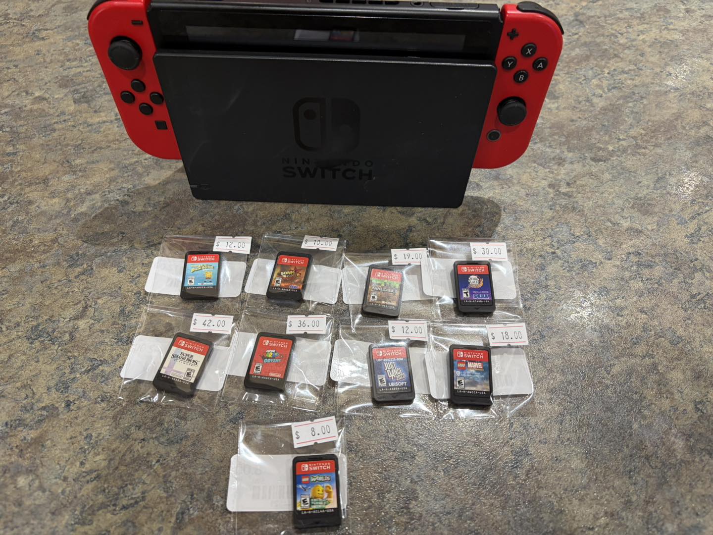 Switch and some switch games hitting the shelves now!