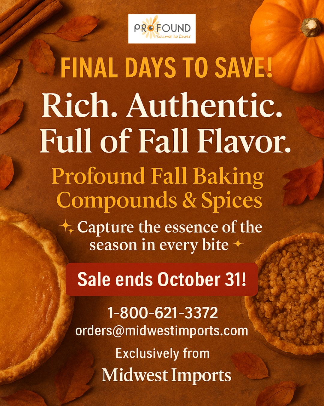 🍂 Bring the Flavors of Fall to... - Midwest Global Imports | Facebook