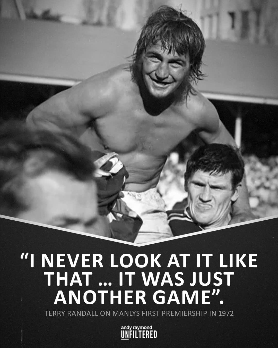 Andy - The Legends Series is back for ’25 … the best interviews ...