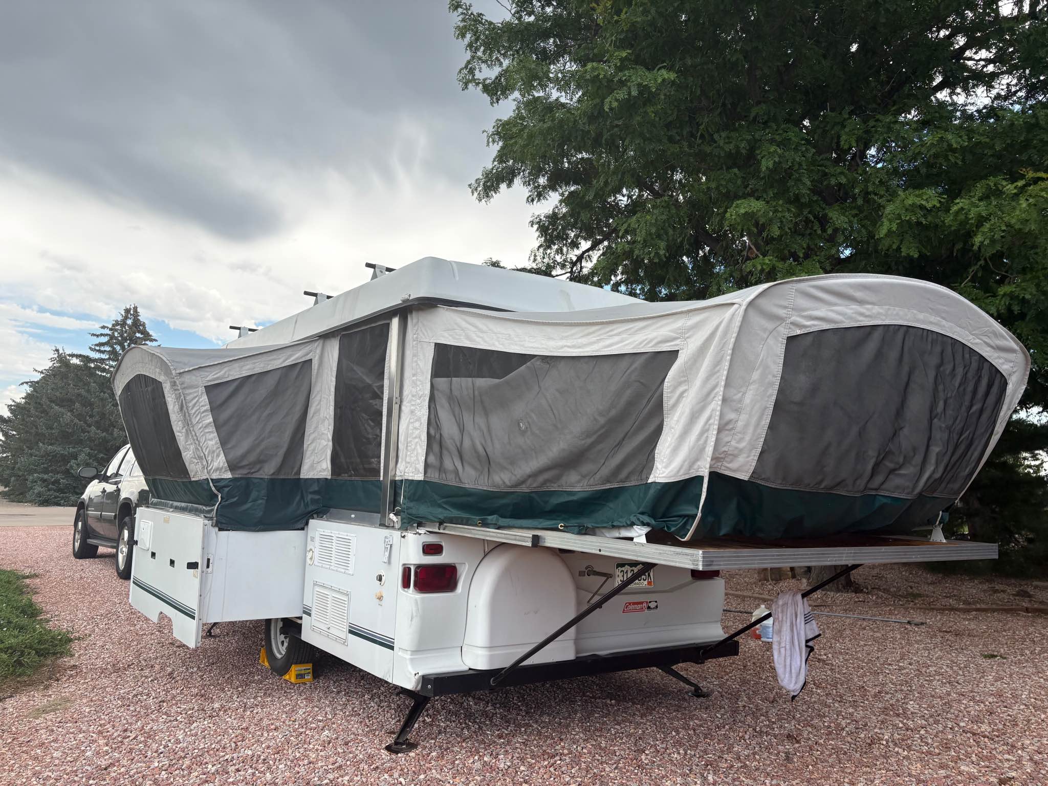 1998 Coleman Pop Up Camper