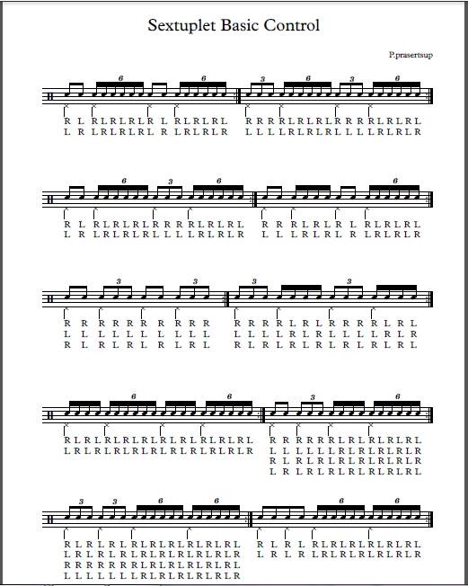 Drum Rider - Drum Rider Lessons : Sixtuplet Control เนื่องจากมีสมาชิกเพ ...