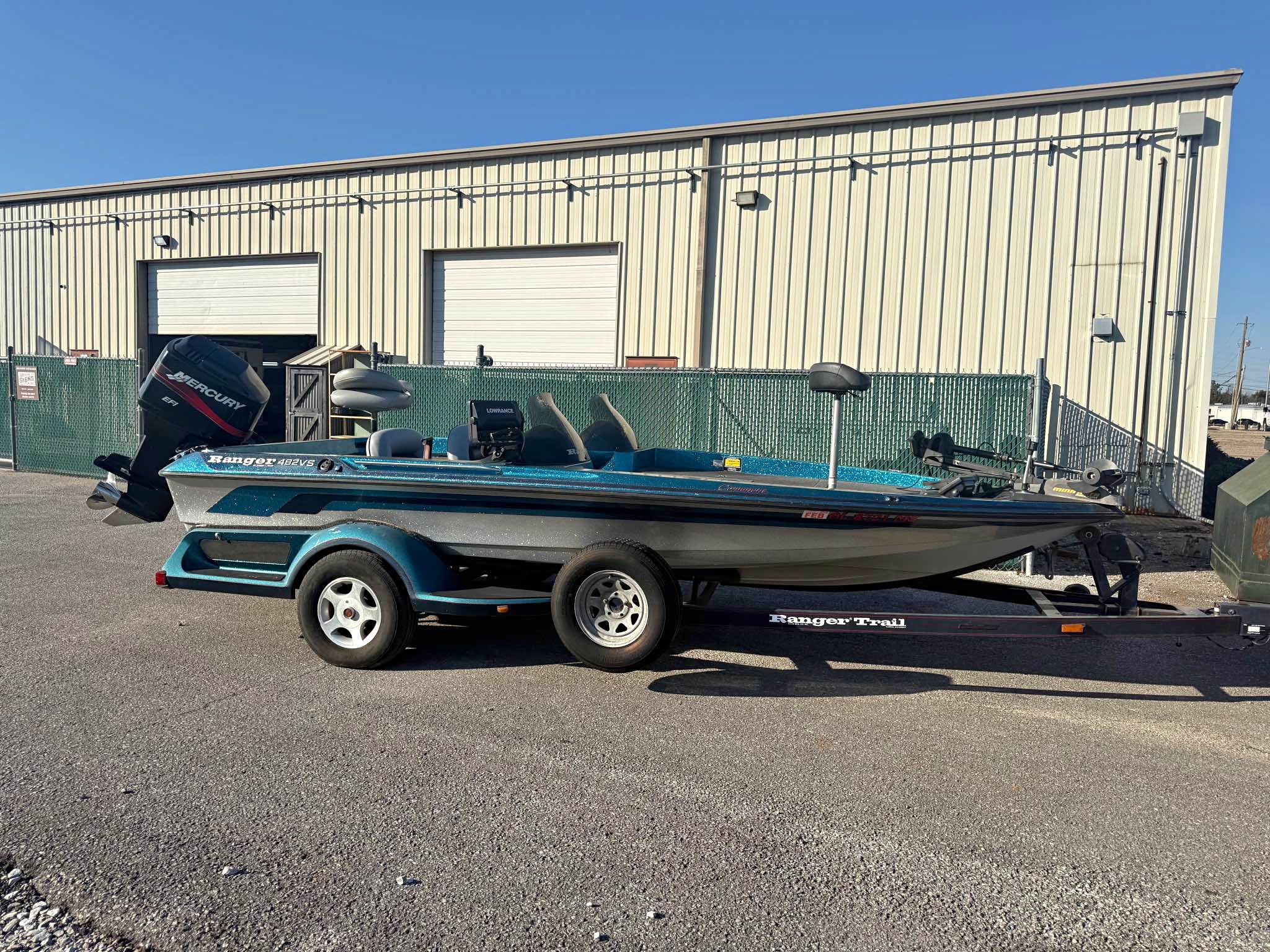 1999 Ranger 482VS Comanche/ 175 Mercury EFI 2 stroke Bass Boat - Boats ...