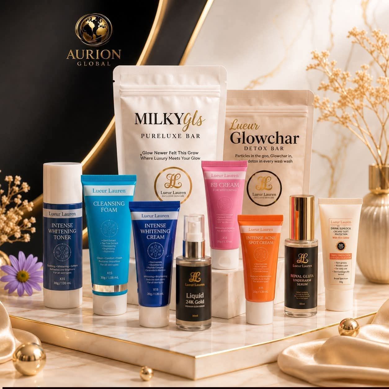 Goree Gold 24K Beauty Kit 3in1 | A Product By Goree Cosmetics One