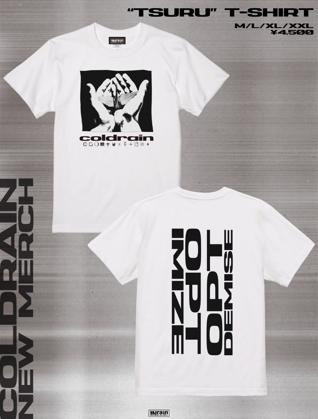TOOL JAPAN TOUR 2026 ツアーT サイズS 🆕ツアーグッズ公開🆕 OPTIMIZE = OPTDEMISE JAPAN TOUR 2026 ・JAPAN
