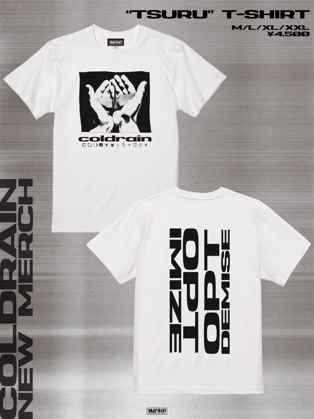 Coldrain optimize optdemise japan tour 2026 merch